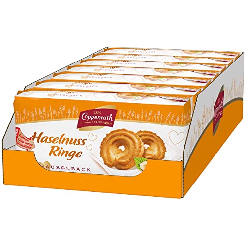 Coppenrath Haselnuss Ringe, 7er Pack (7 x 200 g Packung) von Coppeneur