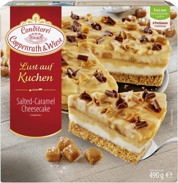 C&W Lust auf Kuchen Salted Caramel Cheesecake von Coppenrath & Wiese