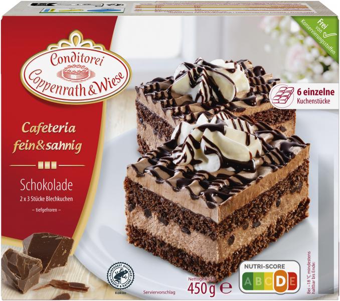 Coppenrath & Wiese Cafeteria Schokoladen-Blechkuchen von Coppenrath & Wiese