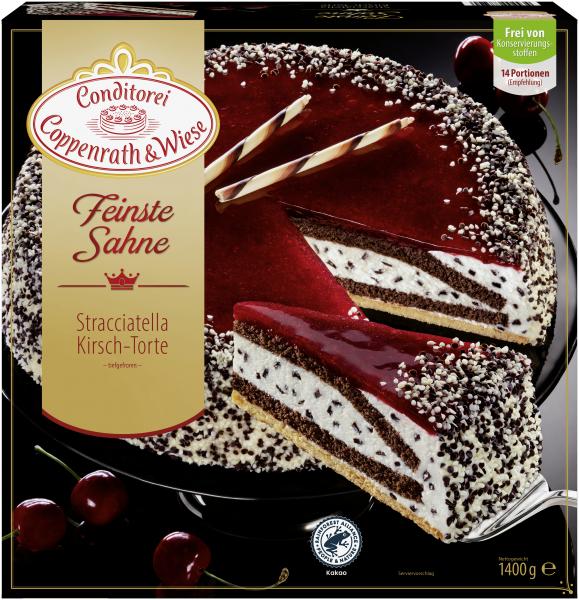 Coppenrath & Wiese Feinste Sahne Stracciatella Kirsch-Torte Coppenrath & Wiese Feinste Sahne Stracciatella Kirsch-Torte von Coppenrath & Wiese
