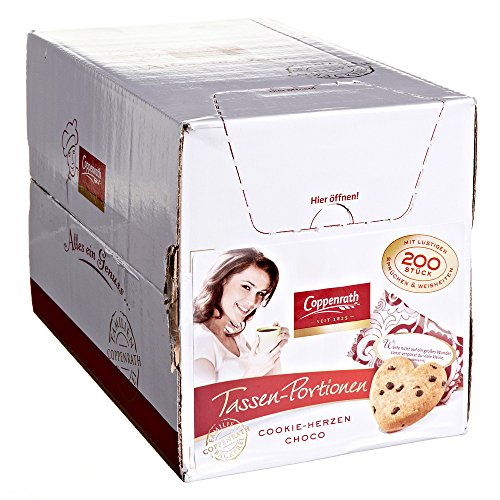 Coppenrath Cookie-Herzen Choco einzeln verpackt 200x5g von Coppenrath