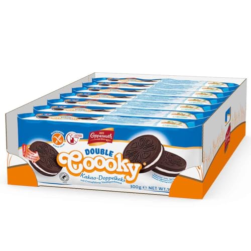 Coppenrath Double Coooky Kakao-Doppelkeks glutenfrei & laktosefrei (7 x 300 g) von Coppenrath