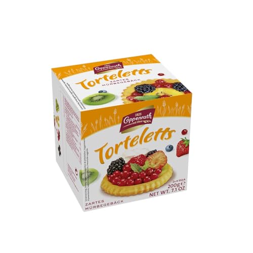 Coppenrath Feinbäckerei Zarte Mürbe-Torteletts 200g Coppenrath Feinbäckerei Zarte Mürbe-Torteletts 200g von Coppenrath
