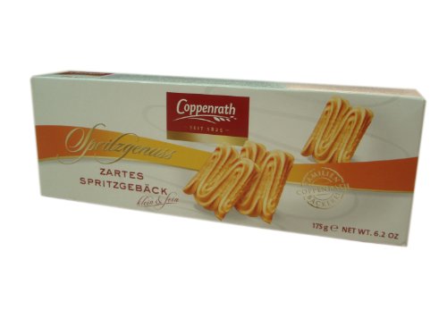 Coppenrath Spritzgenuss klein und fein gewellt zart im Biss 175g Coppenrath Spritzgenuss klein und fein gewellt zart im Biss 175g von Coppenrath
