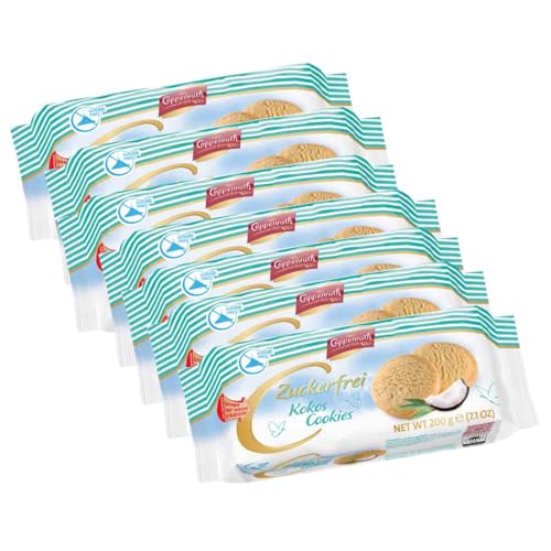 Coppenrath zuckerfrei Kokos Cookies (7 x 200 g) von Coppenrath