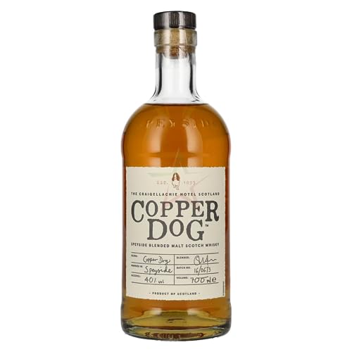 Copper Dog Speyside Blended Malt Scotch Whisky 40,00% 0,70 lt. von Copper