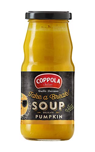 Coppola Take a Break! Kürbissuppe mit Tomaten und Kurkuma - ohne Zusatz von Zucker, 350g (6er Pack) von Coppola Salerno