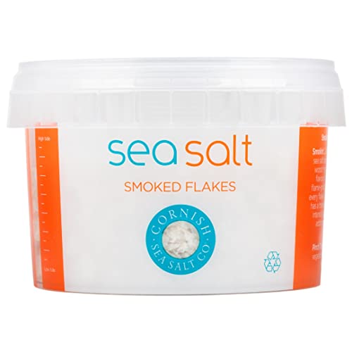 Cornish Seasalt, Meersalz Flocken geräuchert, 50g. von Cornish Sea Salt