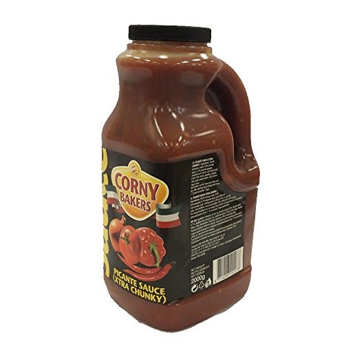 Corny Bakers Picante Sauce 'Xtra Chunky' 2000g Flasche (Pikante Sauce extra üppig) von Corny Bakers