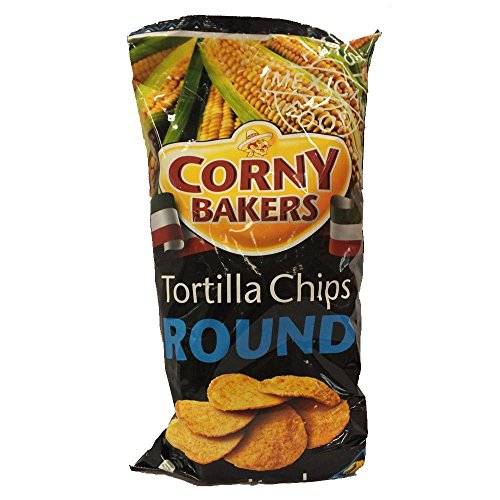 Corny Bakers Tortillia Chips Round 450g Tüte (Runde Tortillia Chips) von Corny Bakers