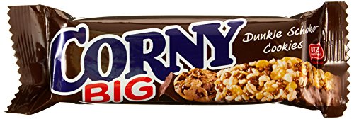 Corny Big Dunkle Schoko Cookie, 12-er Pack (12 x 50 g) von Corny