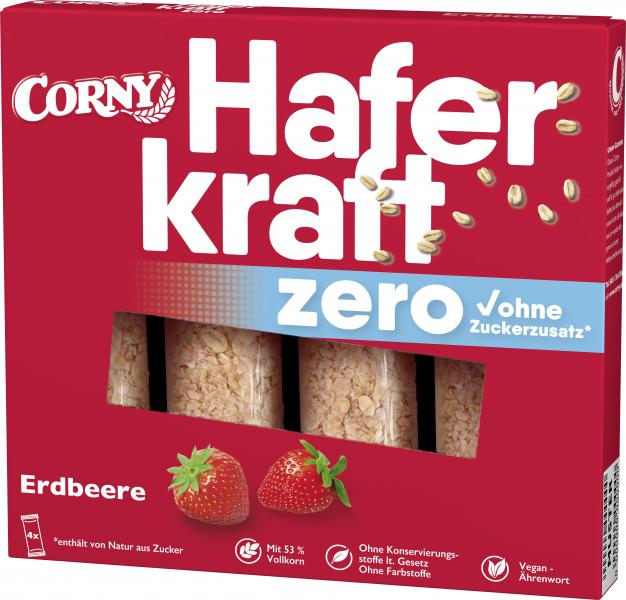 Corny Haferkraft zero Erdbeere von Corny