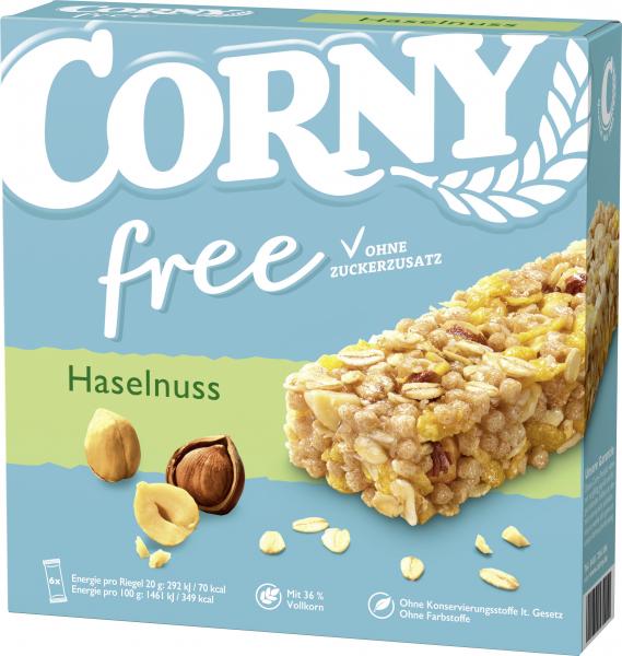Corny Müsli Riegel Free Haselnuss von Corny