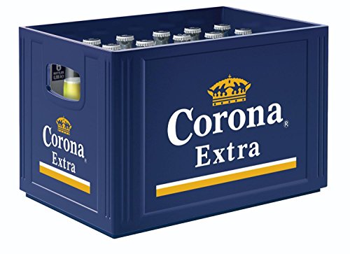 24 x Corona Extra Premium Lager Bier 0,355 L 4,5% vol. Originalkiste 24 x Corona Extra Premium Lager Bier 0,355 L 4,5% vol. Originalkiste von Corona