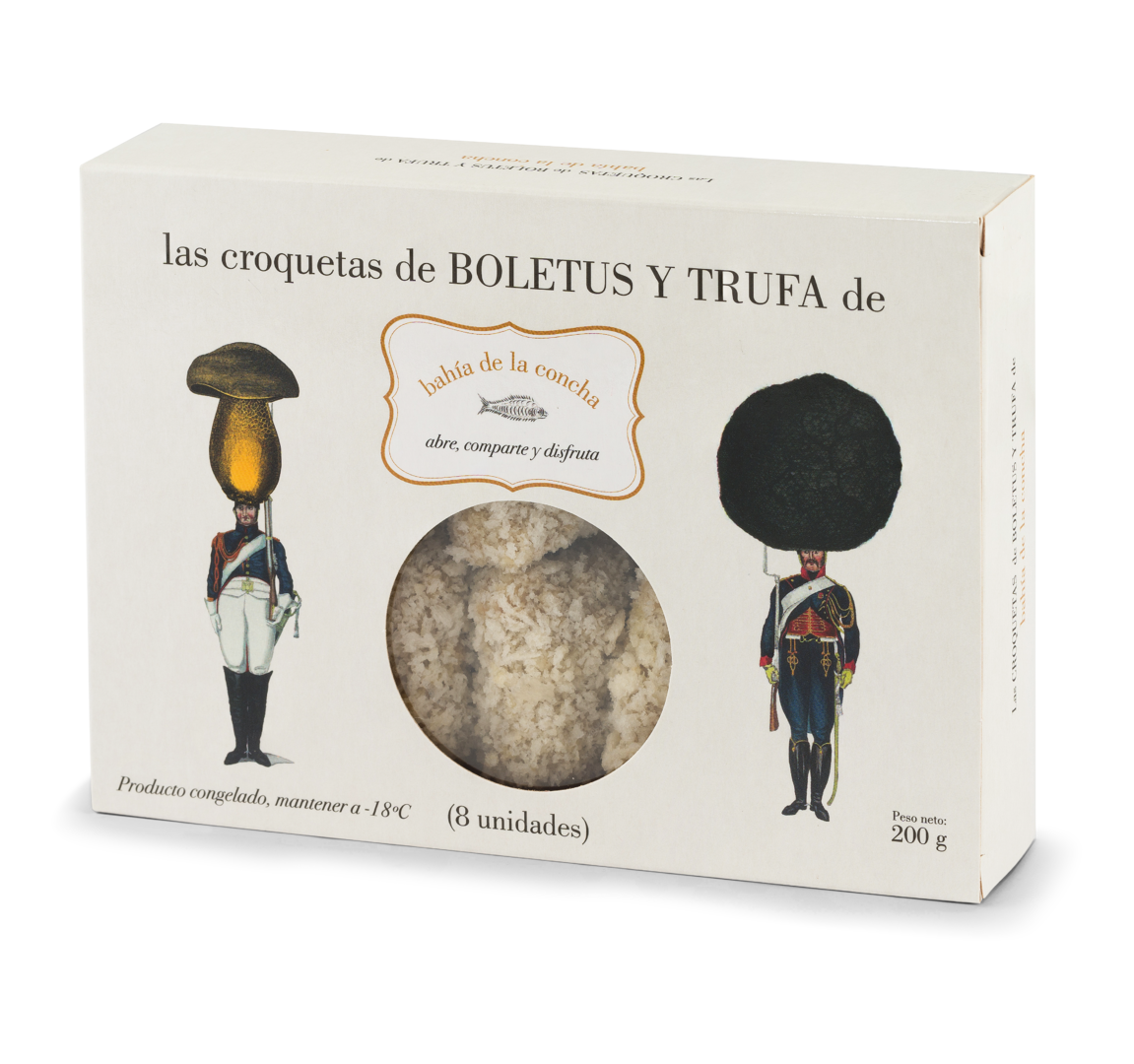 Croquetas mit Steinpilzen u. Trüffel TK Croquetas mit Steinpilzen u. Trüffel TK von Corpa Corporación Pascual Hnos SA