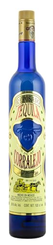 Corralejo Tequila Reposado | Premium Tequila | Zu 100% aus blauen Agaven | 6 Monate in Limousin-Eichen Fässern gelagert | Hell und Strohfarben | Milder Abgang | 38% Vol. | 1000ML von Corralejo