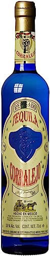 Corralejo Tequila Reposado | Premium Tequila | Zu 100% aus blauen Agaven | 6 Monate in Limousin-Eichen Fässern gelagert| Hell und Strohfarben | Milder Abgang | 38% Vol. | 700ML von Corralejo
