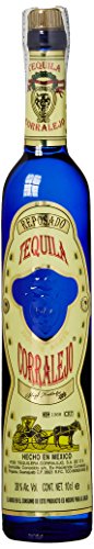 Corralejo Tequila Reposado Mini | Premium Tequila | Zu 100% aus blauen Agaven | 6 Monate in Limousin-Eichen Fässern gelagert| Hell und Strohfarben | Milder Abgang | 38% Vol. | 100ML von Corralejo