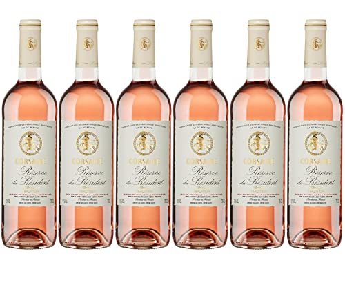Corsaire - Roséwein aus Korsika, Réserve du Président IGP Ile de Beauté (6 x 0,75 L) von Corsaire