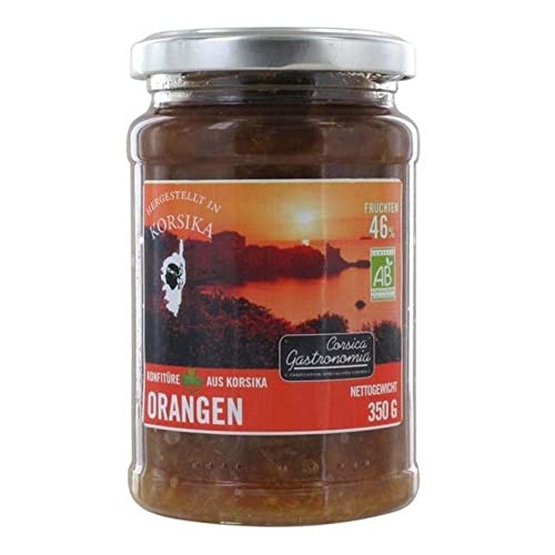 Corsica Gastronomia Bio Konfitüre aus Korsika - Orangen, 350g von Corsica Gastronomia