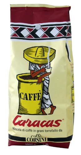 Caffè Corsini Caracas Oro,Kaffeebohnen Italienischer Espressokaffee (1000g) von CAFFÈ CORSINI 1950