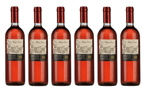 6x 0,75l - 2023er - Corte Pitora - Bardolino Chiaretto D.O.P. - Veneto - Italien - Rosé-Wein trocken 6x 0,75l - 2023er - Corte Pitora - Bardolino Chiaretto D.O.P. - Veneto - Italien - Rosé-Wein trocken von Corte Pitora