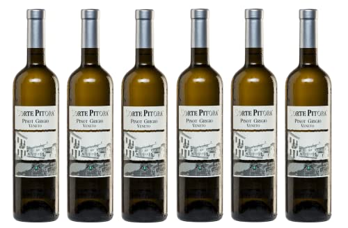 6x 0,75l - 2023er - Corte Pitora - Pinot Grigio - Veneto D.O.P. - Italien - Weißwein trocken 6x 0,75l - 2023er - Corte Pitora - Pinot Grigio - Veneto D.O.P. - Italien - Weißwein trocken von Corte Pitora