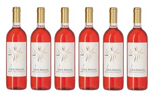 6x 0,75l - 2023er - Corte Seresina - Bardolino Chiaretto D.O.P. - Veneto - Italien - Rosé-Wein trocken 6x 0,75l - 2023er - Corte Seresina - Bardolino Chiaretto D.O.P. - Veneto - Italien - Rosé-Wein trocken von Corte Seresina