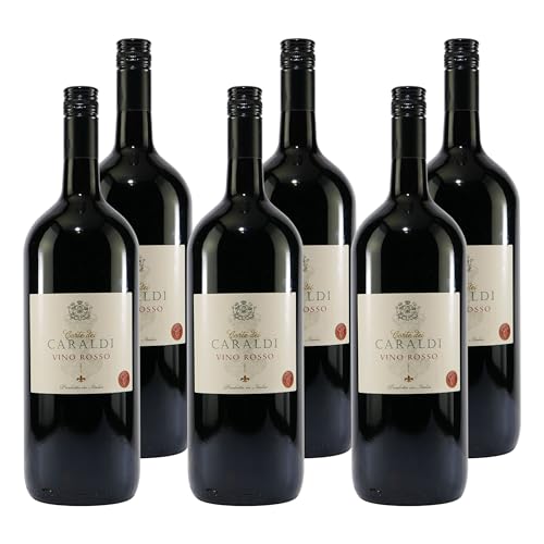Corte dei Caraldi Vino Rosso -trocken- (6 x 1,5L) von Corte dei Caraldi
