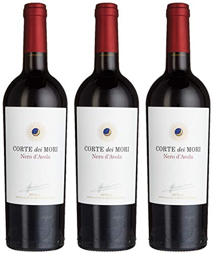 Corte dei Mori Terre Siciliane Nero d'Avola 'Et. Bianca' IGT Trocken (3 x 0.75 l) von Corte dei Mori