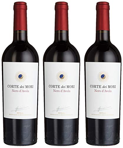 Corte dei Mori Terre Siciliane Nero d'Avola 'Et. Bianca' IGT Trocken (3 x 0.75 l) von Corte dei Mori