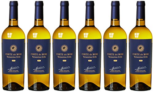 Corte dei Mori Terre Siciliane Vermentino-Grillo 'Et. Blu' IGT trocken (6 x 0.75 l) von Corte dei Mori