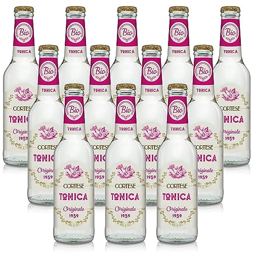 Tonica Cortese Original alkoholfreies Getränk 1959 12 Flaschen cl 27,5 von Cortese
