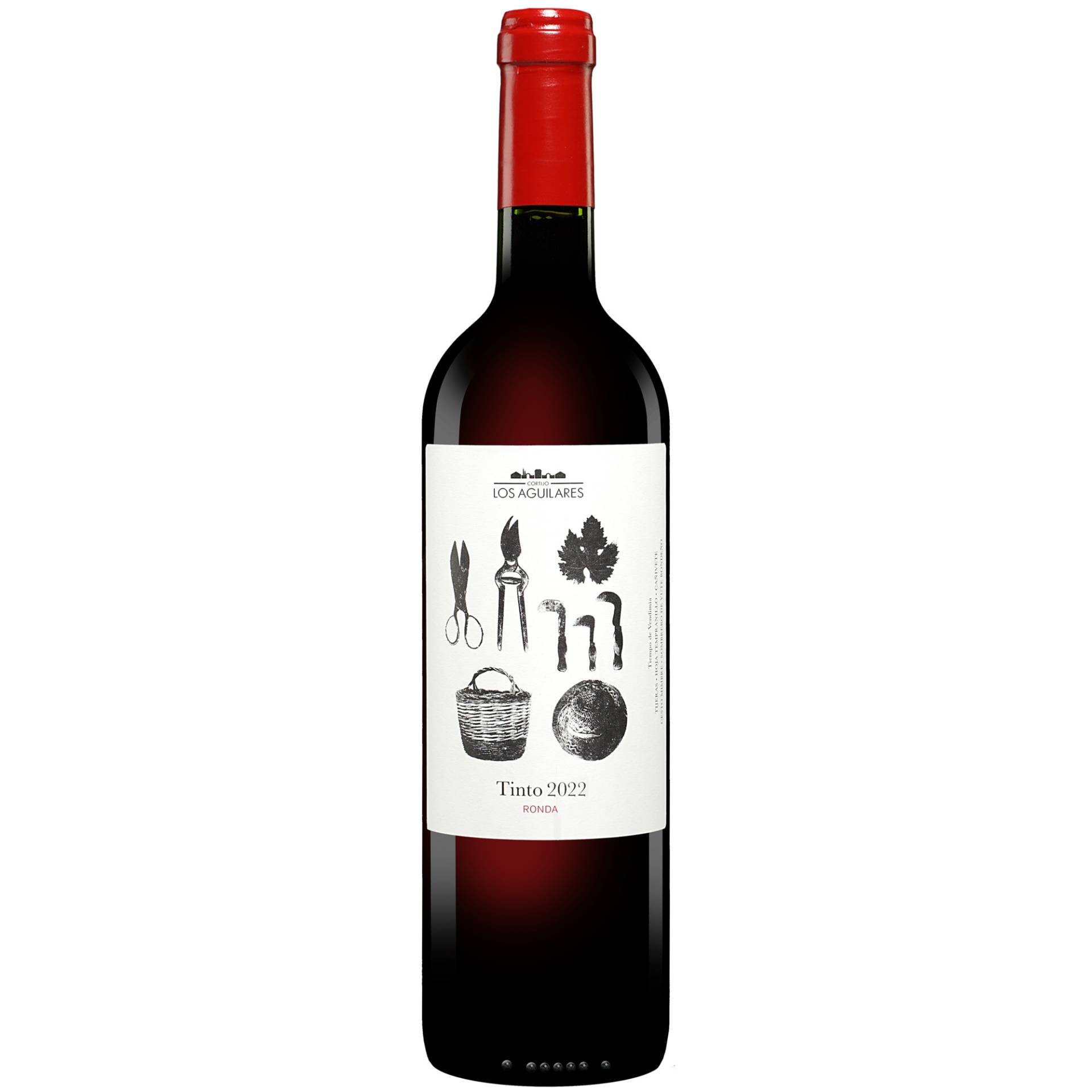 Los Aguilares Tinto 2022  0.75L 14% Vol. Rotwein Trocken aus Spanien von Cortijo Los Aguilares