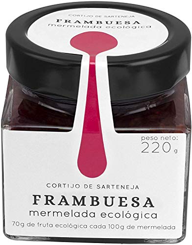 Cortijo de Sarteneja - Bio-Konfitüre 220g (Himbeere) - Schachtel mit 6 Stück. von Cortijo de Sarteneja