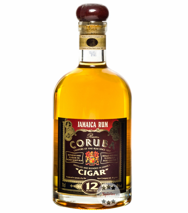 Coruba Cigar 12 YO Rum (40 % vol., 0,7 Liter) von Coruba