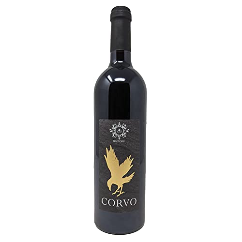 Corvo - intensiver Rotwein von internationalem Geschmack mit regionalen Ausgangsprodukten (1 x 0.75l) von Corvo