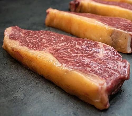 3 x Entrecot ausgewählt (350 g) – Versand 24 Stunden kalt – Kuhrücken Simmental (5 bis 8 Jahre) – ausgewählt von: Cosecha Privada von Cosecha Privada