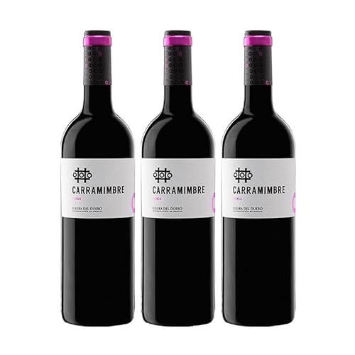 Carramimbre Roble Rotwein 75 cl - D.O. Ribera del Duero - Bodegas Carramimbre (3 Flaschen) von Cosecha Privada