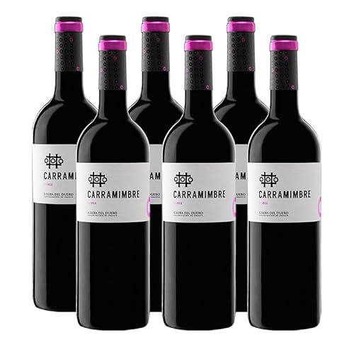 Carramimbre Roble Rotwein 75 cl - D.O. Ribera del Duero - Bodegas Carramimbre (6 Flaschen) von Cosecha Privada