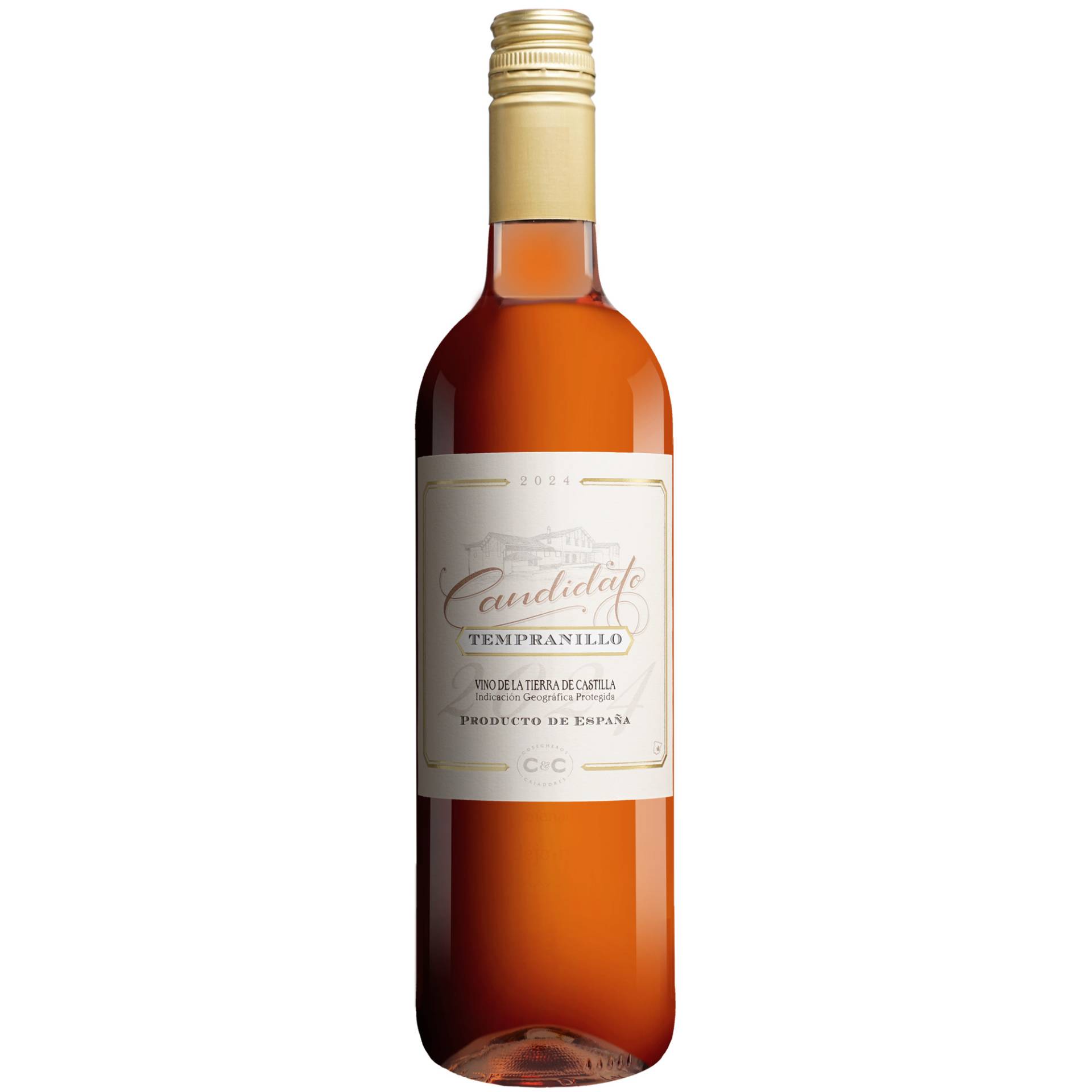 Candidato Rosado 2024 0.75L 12% Vol. Roséwein Trocken aus Spanien Candidato Rosado 2024 0.75L 12% Vol. Roséwein Trocken aus Spanien von Cosecheros y Criadores