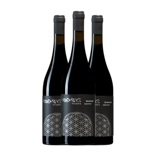 Còsmic Gratitud Cabernet Franc 75 cl (Schachtel mit 3 Flaschen von 75 cl) von Còsmic