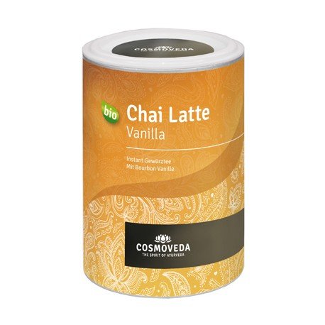 Cosmoveda Instant-Chai-Latte mit Vanille (180 g) - Bio von Cosmoveda