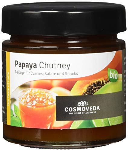 Cosmoveda Papaya Chutney, 225 g von Cosmoveda
