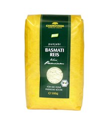 Cosmoveda BIO Punjabi Basmati Reis weiß, ungeschält, 500 g von Cosmoveda