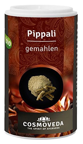 Cosmoveda Bio Pippali (langer Pfeffer), gemahlen, 35 g von Cosmoveda