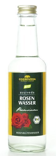 Cosmoveda Bio Rosenblütenwasser 3 x 250 ml (Dreierpack) von Cosmoveda