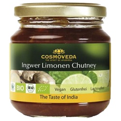Ingwer-Limonen-Chutney von Cosmoveda