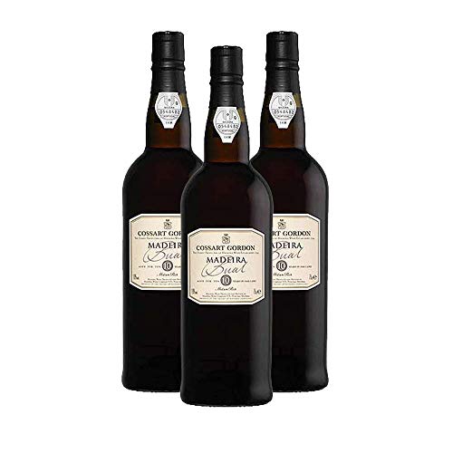 Madeirawein Cossart Gordon Bual 10 Years - Dessertwein - 3 Flaschen von Cossart Gordon