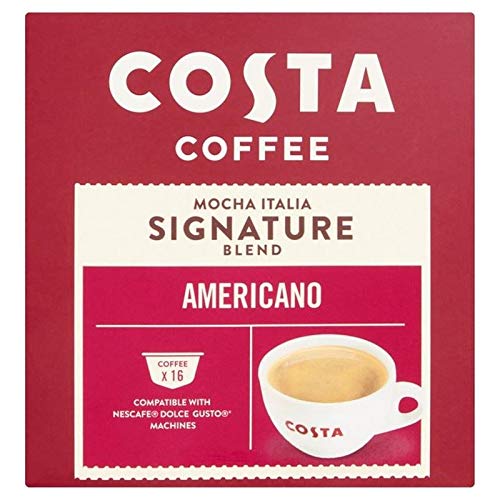 Costa Dolce Gusto Compatible Americano Pods 16 per pack von Costa